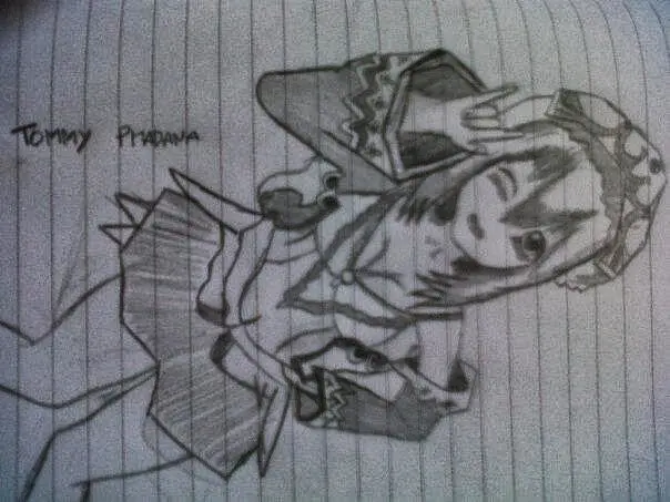 Cara Mudah dan Simpel Mewarnai Gambar Anime dengan Pensil Warna