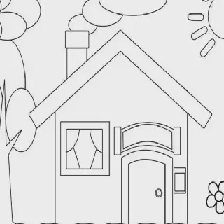 20 Cara Mewarnai Gambar Rumah untuk Anak TK yang Lucu dan Menarik