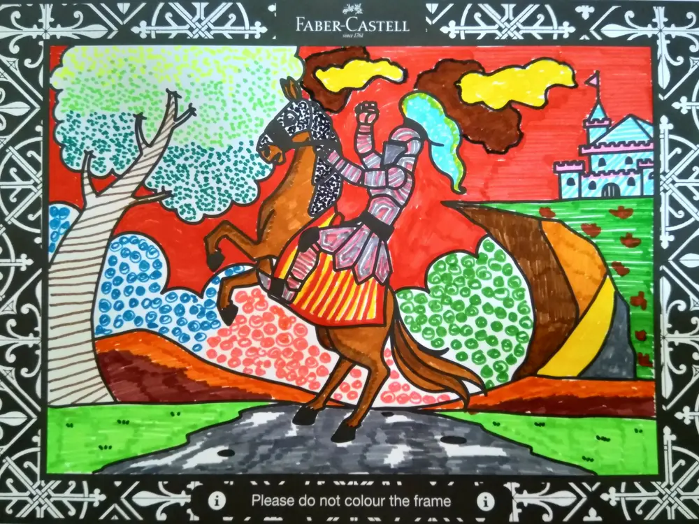 Koleksi Gambar Mewarnai Faber-Castell 2021: Miliki Hasil Mewarnai Terbaik!