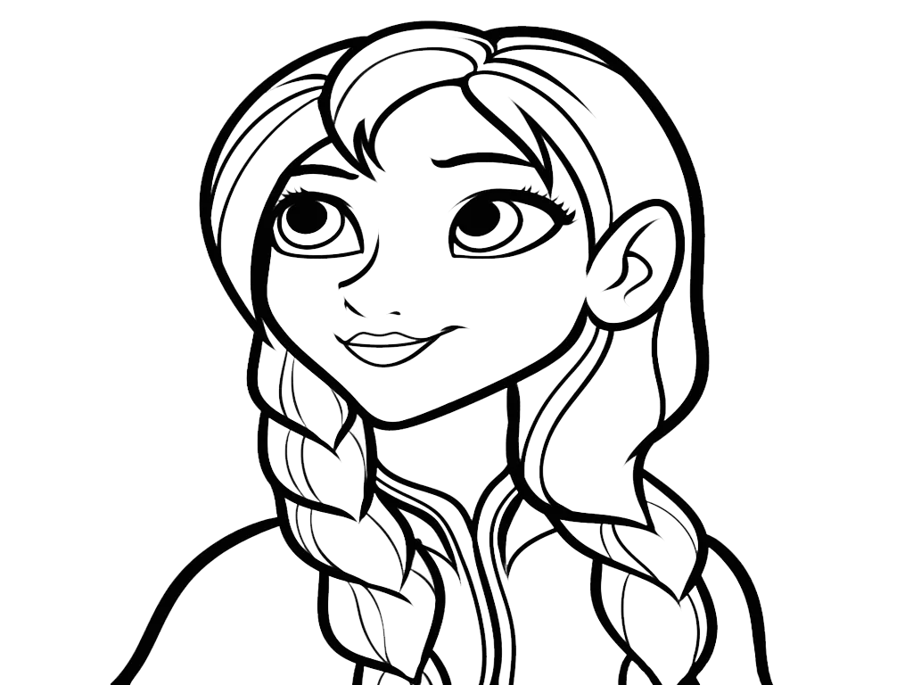 20 Contoh Gambar Mewarnai Frozen yang Mudah diikuti oleh Anak-Anak