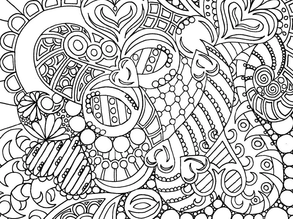 Contoh Gambar Mewarnai untuk Dewasa yang Mudah dan Menyenangkan