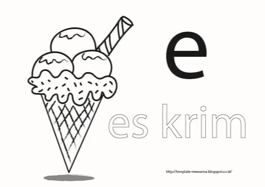 15 Contoh Gambar Es Krim yang Cocok untuk Dihias pada Waktu Luang!