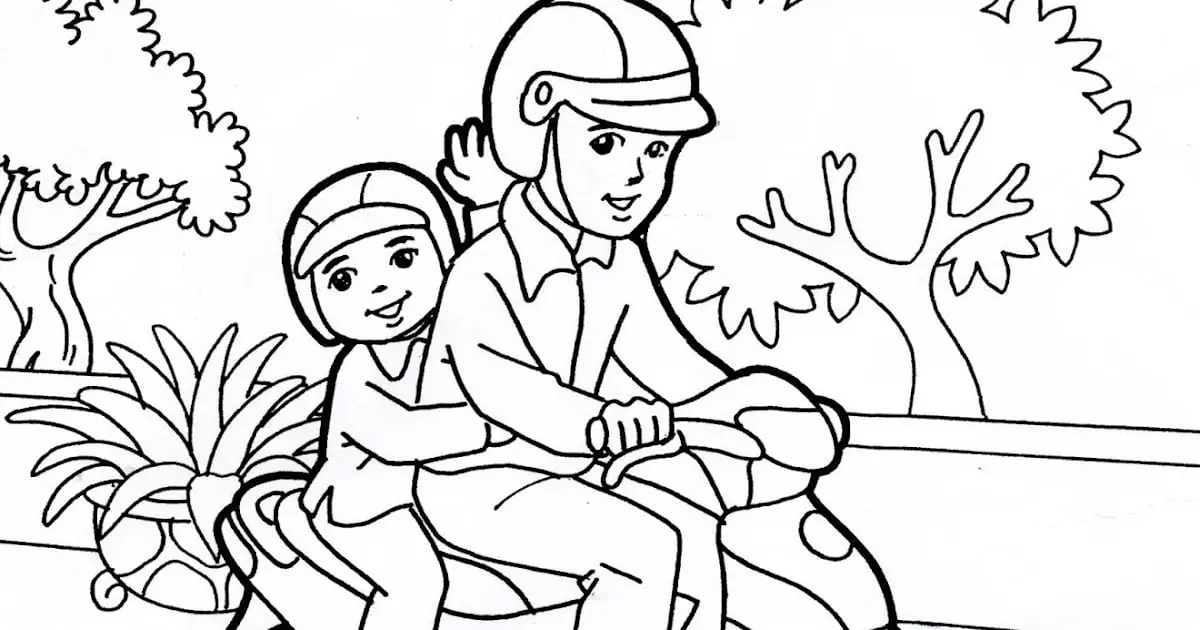 Download Gambar Mewarnai Beserta Contoh Warnanya: Terlengkap dan Terbaru 2021