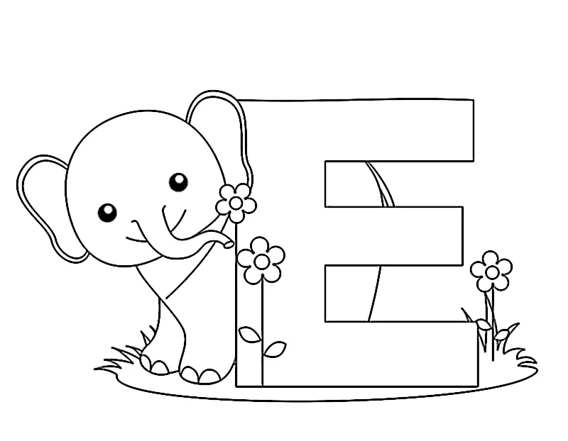 Mewarnai Abjad dari A hingga Z: Ebook Download Gratis dan Kumpulan Gambar Mewarnai Huruf Abjad untuk Anak-Anak