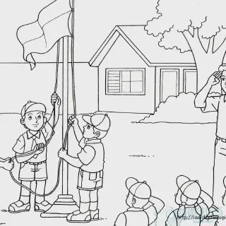 Download Gambar Mewarnai Lingkungan Sekolah - Seru dan Edukatif!