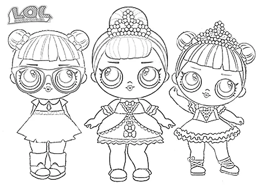 Download Gambar Mewarnai LOL - Cara Asik Belajar Warna bagi Anak-Anak