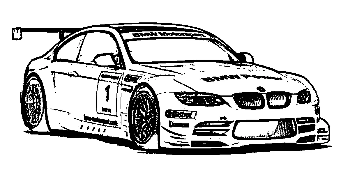 Download Gambar Mewarnai Mobil Balap Terbaru di Tahun Ini