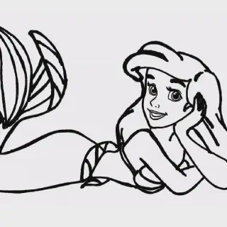 10 Gambar Mewarnai Putri Duyung Terbaik untuk Di-Download