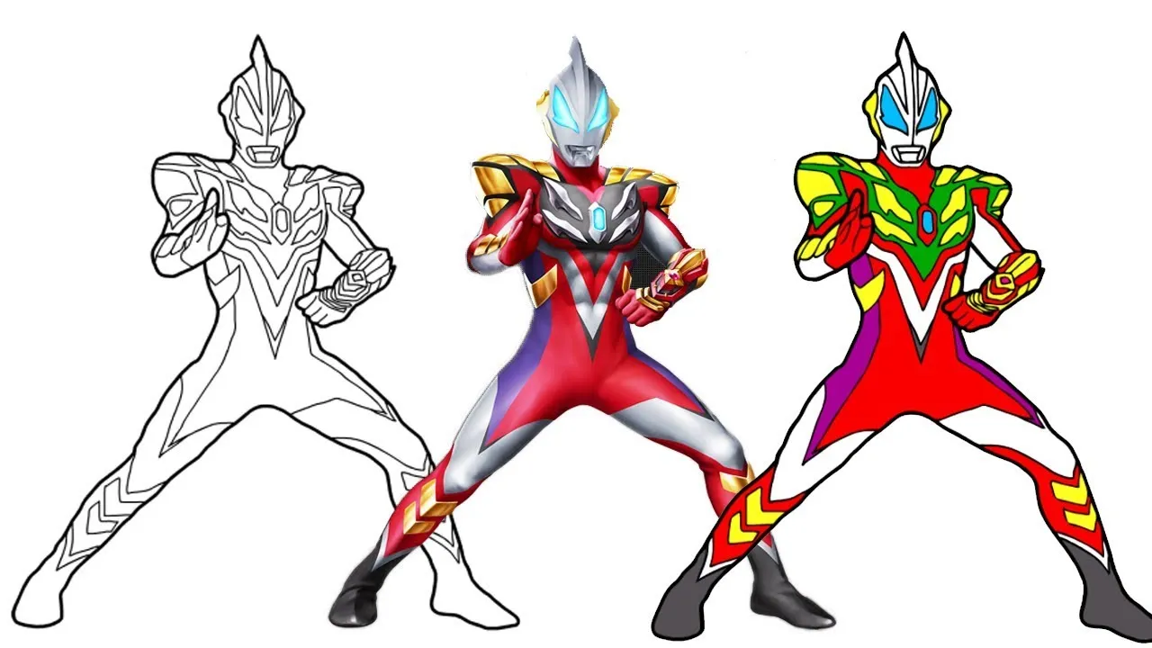 Download Gambar Mewarnai Ultraman Orb - Cara Menggambar yang Menyenangkan untuk Anak-Anak