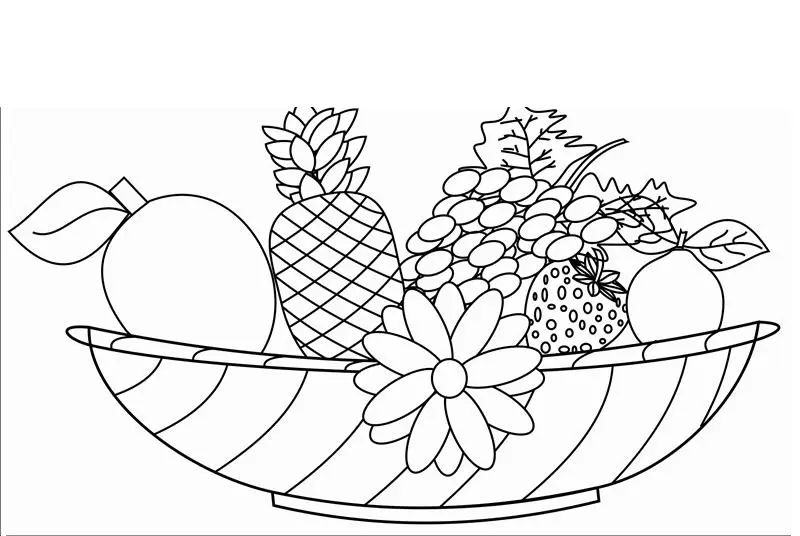 Kumpulan Gambar Buah Kartun Mewarnai Terbaik untuk Anak-Anak