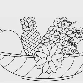 Kumpulan Gambar Buah Kartun Mewarnai Terbaik untuk Anak-Anak