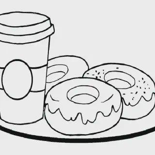 15+ Gambar Donat untuk Mewarnai Anak PAUD Terbaru: Ajarkan Kreativitas Sejak Dini!