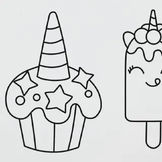 20 Gambar Es Cream untuk Mewarnai Agar Lebih Cemerlang dan Menarik!