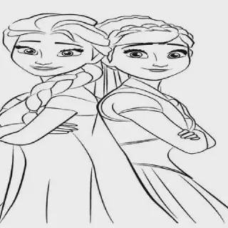 10 Gambar Kartun Frozen untuk Mewarnai yang Lucu dan Menarik!