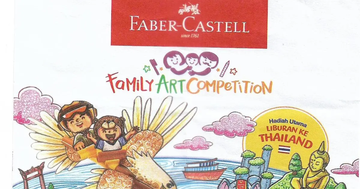 Inspirasi Gambar Lomba Mewarnai Faber Castell 2018 untuk Anak