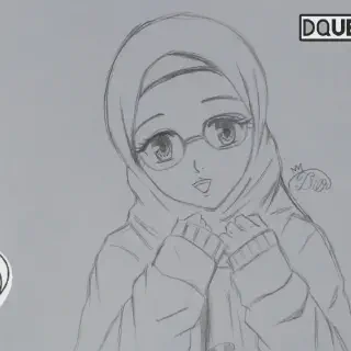 Cara Gambar Mewarnai Anime Hijab untuk Pemula yang Mudah dan Menyenangkan