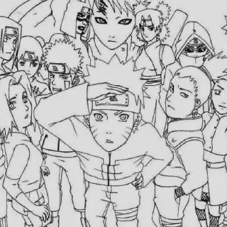 25 Gambar Mewarnai Anime Keren untuk Anak-Anak dan Dewasa