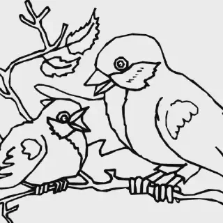 40 Gambar Mewarnai Binatang Bersayap yang Menarik untuk Anak-anak