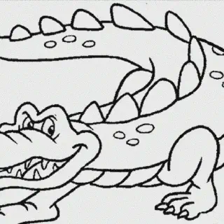 Cara Melukis dan Mewarnai Gambar Binatang Buaya dengan Mudah