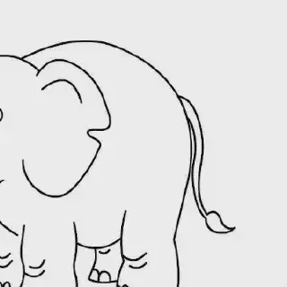 Gambar Mewarnai Binatang Gajah: Cara Mudah Mencetak dan Mewarnai Gajah Bagi Pemula! - Blog Edukasi Anak-Anak