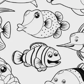 Koleksi Gambar Mewarnai Binatang Laut untuk Anak-anak dengan 10 Contoh Terbaik