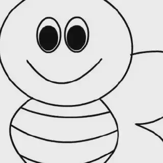 16 Gambar Mewarnai Binatang Lebah Yang Lucu Dan Menarik