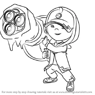 Mengenal Boboiboy The Movie 2 melalui Gambar Mewarnai