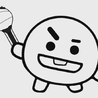 10 Gambar Mewarnai BT21 Cooky yang Lucu untuk Anak-anak!