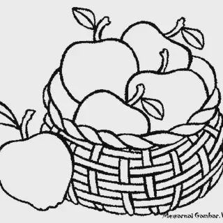 Cara Menggambar Mewarnai Buah Apel untuk Pemula dengan Ide Kreatif