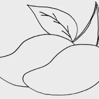 10 Gambar Mewarnai Buah Mangga: Aktivitas Seru untuk Anak-Anak