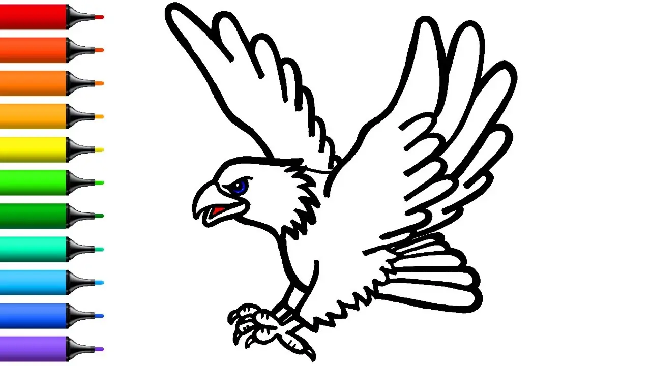 Mari Mewarnai Burung Elang yang Menakjubkan!