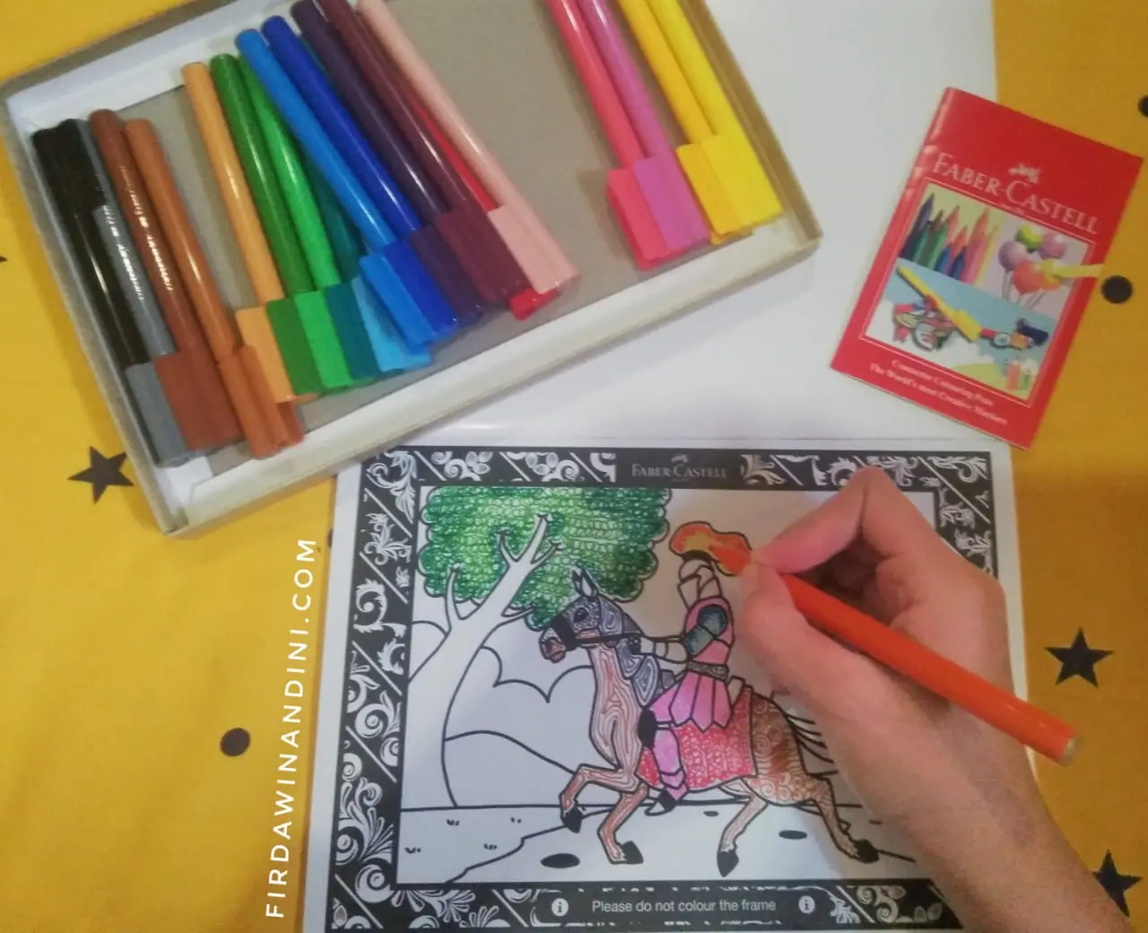 Mari Mencoba Gambar Mewarnai Faber Castell 2019: Cara Termudah dan Seru Belajar Mewarnai!