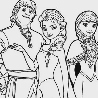 Belajar Mewarnai dengan Gambar Frozen Anna yang Menarik untuk Anak-anak
