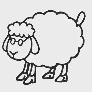 7 Gambar Mewarnai Hewan Domba untuk Melatih Kreativitas Anak-Anak