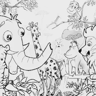 Gambar Mewarnai Hewan Langka: Mulai Belajar Mencintai Anak-anak Satwa Terancam Punah