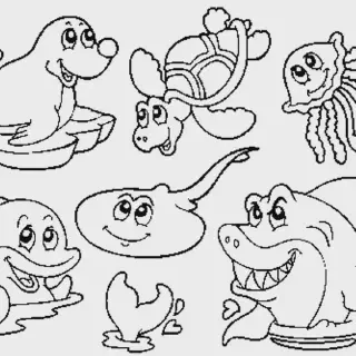 Kumpulan Gambar Mewarnai Hewan PDF untuk Anak-anak: Bermain Sambil Belajar