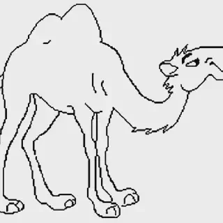 5 Ide Gambar Mewarnai Hewan Unta yang Lucu dan Mudah untuk Anak-anak!