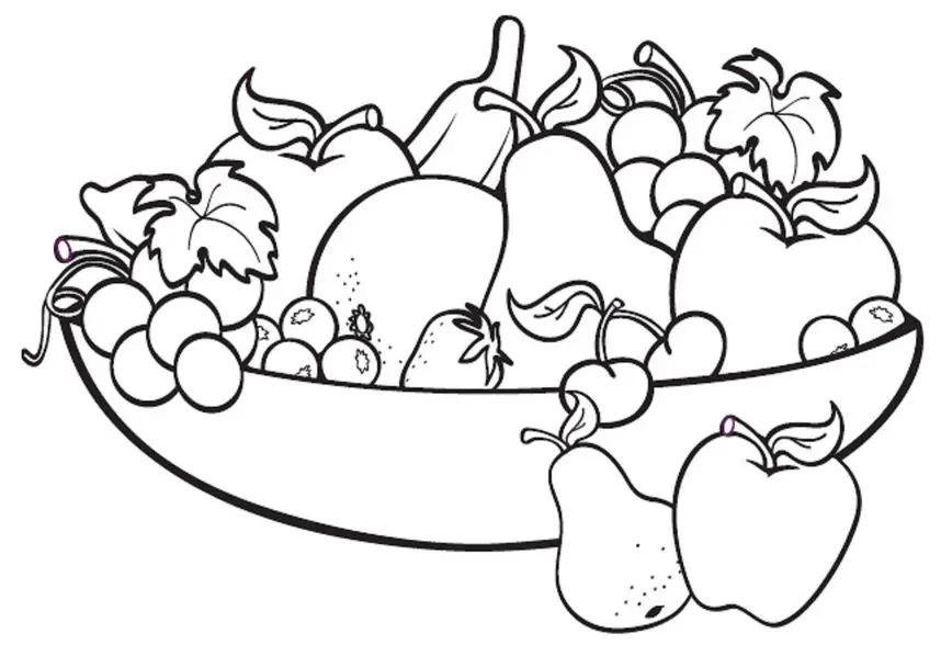 Cara Menarik Gambar Kebun Buah untuk Mewarnai yang Mudah dan Seru