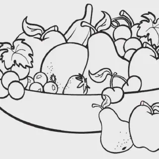 Cara Menarik Gambar Kebun Buah untuk Mewarnai yang Mudah dan Seru