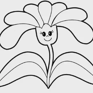 Cara Mewarnai Gambar Kebun Bunga yang Simpel Tapi Menawan