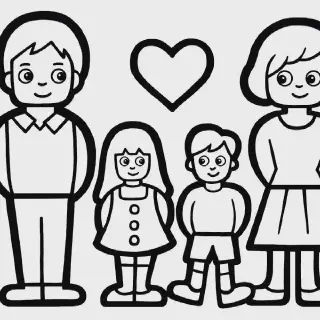 Mewarnai Keluarga untuk Anak PAUD: 10 Gambar Keren dan Menarik untuk Dicoba!