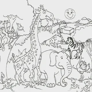 Gambar Mewarnai Menyayangi Tumbuhan dan Hewan: Cara Mudah Benahi Alam untuk Generasi Selanjutnya