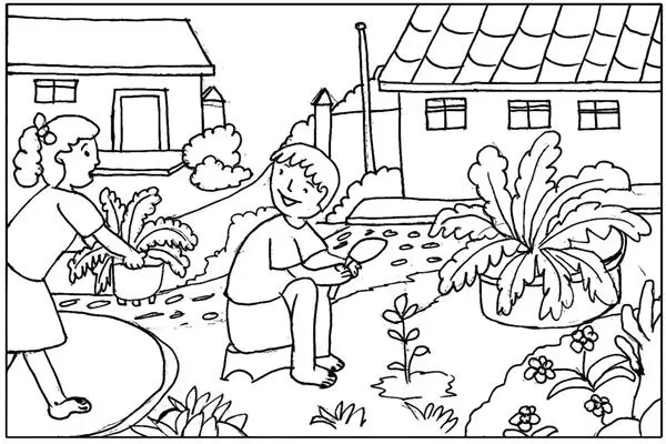 Gambar Mewarnai Pemandangan Alam Pedesaan: Cara yang Menyenangkan untuk Menjaga Kreativitas Anda Tetap Berjalan