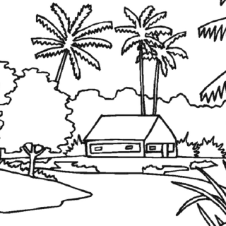 Kreasi Gambar Mewarnai Pemandangan PNG: Cara Mudah dan Seru Menyenangkan Anak-Anak!