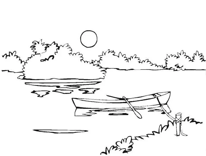 Semarakkan Kreativitas dengan Gambar Mewarnai Pemandangan Sungai