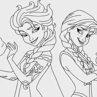 20 Gambar Mewarnai Putri Elsa dari Frozen yang Lucu dan Mudah diikuti oleh Anak-Anak