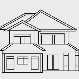 10 Gambar Mewarnai Rumah Bertingkat yang Mudah Dicoba Bersama Anak-anak