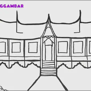 Mewarnai Rumah Gadang: Mengenal Budaya dari Sumatera Barat secara Kreatif dan Edukatif
