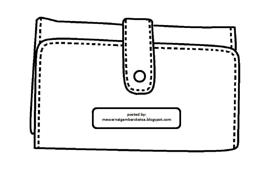Belajar Mewarnai Tas Ibu Guru dengan Gambar