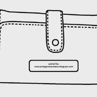Belajar Mewarnai Tas Ibu Guru dengan Gambar